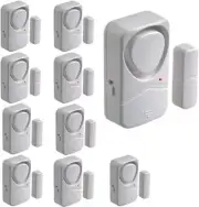 HENDUN Home Security Door Alarms, 10 Pack,Updated Magnetic Sensor Alert, Window