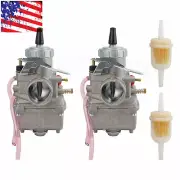 2 X LEFT CARBURETOR CARB FOR HONDA CB350 CB350G CB360G CB360T CL350