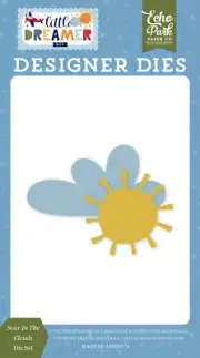 Echo Park Paper LITTLE DREAMER BOY Soar in the Clouds Die Set (LDB238040)