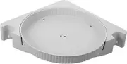 Cabilock Bathroom Storage Tray Kitchen Turntable Organizer Rotating Spice -Mounted Easy Installation Non-Punch Organizer