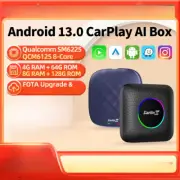 CarPlay Ai Box Android 13 Plus Wireless Android Auto& CarPlay Car USB Adapters