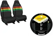Sperling Penrith Panthers Official NRL Seat Cover and Steering Wheel Cover Combo