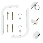 2pcs Iron Projector Screen Holder Projector Screen Mount Projector Mount Ceiling