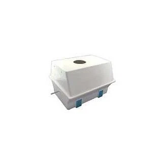 Aqua Products Body Assembly with Lock Tabs Pin Outlet Ring and Inserts White