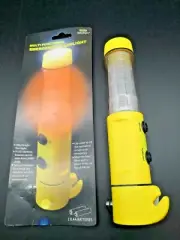 Car Emergency Escape Tool Seatbelt Cutter Glass Hammer Flash Warning Light 5-n-1