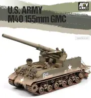 [NEW] 1/35 M40 155MM GMC ARTILLERY US ARMY PLA MODEL KIT DIORAMA ACADEMY 13542
