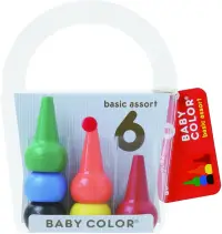 在飛比找友和YOHO優惠-日本製 BABY COLOR 兒童安全蠟筆 - 6 支 Ba