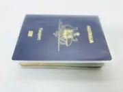 Matte Transparent Passport Cover Protector Travel Clear Holder Organiser Wallet
