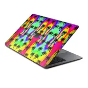Skins Wrap for MacBook Pro 15 inch Retina Touch Rainbow Palm Tree