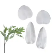 Eucalyptus Globulus Leaf Silicone Moulds Plastic Cutters DIY Sugarcraft,Clay
