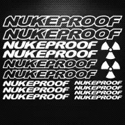 FITS Nukeproof Vinyl Decal Sheet Bike Frame Cycle Cycling Bicycle Mtb Road