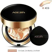 AGE 20 ' S SIGNATURE ESSENCE COVER PACT INTENSE COVER + REFILL +AIR PUFF SPF50+ / PA++++ (23 MEDIUM GEIGE)