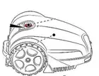 Distributor Cap Coverage for Robot Lawn Mower Ambrogio L30 Deluxe Framed Generic