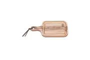 Tramontina 40x21cm Teak Wood Cutting Chopping Board w Handle Rectangle Serving