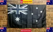 Australia Flag Limited Edition Black Grey & White Australia Day Aussie Pride New