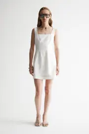 Luccia Dress White Size 10 | Elka Collective