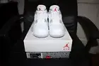 2021 Nike Air Jordan Retro 4 White Oreo Size 10 CT8527-100 In Hand Ready to Ship