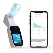 CMI Health SpiroLink - Smart Peak Flow Meter - Portable Pulmonary Function Te...
