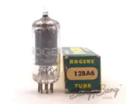 Rogers 12BA6/HF93/CV1928 Pentode RF Amplifier Radio Audio Vacuum Tube Valve- Ban
