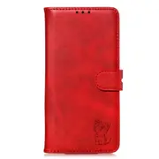 3D Embossing Cute Cat Flip PU Leather Case for Huawei Nova 3E Wallet Cover