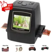 22MP All-In-1 Film & Slide Scanner Super 8, 110/126, 35mm Digital JPEG Converter