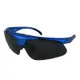 【Docomo專業可掀設計款】質感藍色偏光抗UV400運動眼鏡 鏡片可上掀式 贈可配度數內框 頂級偏光