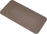 WADORN PU Leather Handbag Base Shaper, Rectangle Tote Bag Bottom Cushions 11.8x5.9 Inch Vegan Leather Bag Liner Board Thick Purse Bag Base Pad for LV Neverfull MM Speedy 30 Cosmetic Bag, Brown