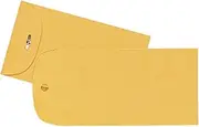 Quality Park® Clasp Envelopes, #15 (4" x 6"), Brown, Box Of 100