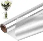 Clear Cellophane Wrap Roll,40Cm X 30M (1.3Ft X 98.5Ft),Wrap Cellophane Bags -Wra