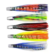 165cm 7in Trolling Octopus Fishing Bait 55g Big Subbait with Strong Treble Hook