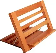 COHEALI 1pc Reading Rack Student Book Holder Book Rest Rack Book Reading Stand Books Rack Reading Holder Desk Book Stand Wooden Reading Shelf Adjustable Reading Frame Tablet Bracket Beech