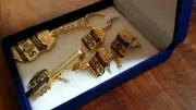 ATF Badge Pin Set (Lapel Pin Keychain Cufflinks Tie Bar)