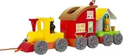 Bing 3547 Lights and Sounds Train with Mini Playsets