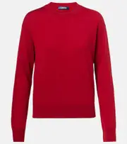 ['S Max Mara] 'S Max Mara Wool sweater UK 14 red