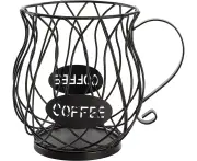 Coffee Holder and Organizer Mug,Large Capacity Coffee Capsule Basket