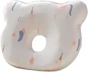 Memory Foam Baby Pillow, Portable Cartoon Unicorn Design, Soft Pillow for Nap Time, Travel, Ideal for Small Boys and Girls (Pink)