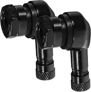 GANAZONO 2Pcs Tire Valve Stem Caps Durable Resistant Motorcycle Tire Air Caps Easy Installation Automotive Accessories for Bikes and Motorcycles