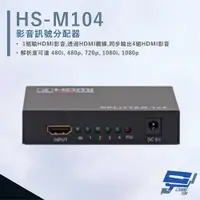 在飛比找iOPEN Mall優惠-昌運監視器 HANWELL HS-M104 HDMI 影音訊
