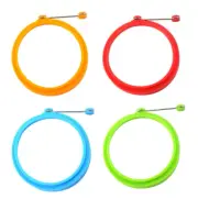 5pcs Silicone round omelet, stainless steel portable omelet, breakfast baking