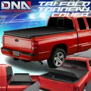 FOR 2005-2011 DODGE DAKOTA 5'3" TRUCK BED ADJUSTABLE TRI-FOLD SOFT TONNEAU COVER