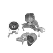 Musashinok Full Engine Mount Kit for Toyota Paseo EL44 EL54 1.5L 5EFE 91-99 Auto