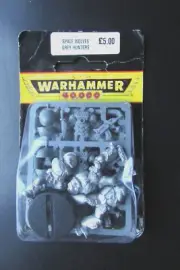 OOP Citadel / Warhammer 40k / Rogue Trader Metal Space Wolves Grey Hunters BNIB