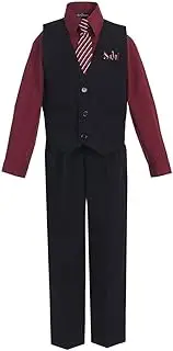 [iGirlDress] Little Boys' and Big Boys' Special Occasion Pinstripe Vest Set Infant-20