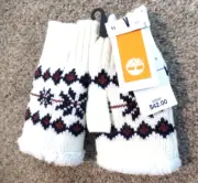 TIMBERLAND, HAND MITT MUFFS, BRAND NEW, OFF WHITE, NEW