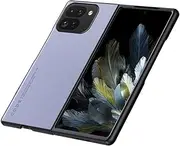 [HONLEN] Case for Google Pixel 9 Pro Fold (8 Inches) Business Phone Case Leather with Back Cover Light Purple
