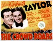 The Crowd Roars lobby card Robert Taylor Maureen O'Sullivan 1938 OLD MOVIE PHOTO