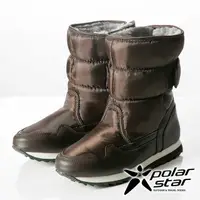 在飛比找PChome24h購物優惠-【PolarStar】女保暖雪鞋『棕』P13621 (冰爪 