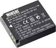 MINSHI DB-60、DB-65 Replacement Battery Compatible with Ricoh GR Digital III ，CGA-S005、S005A、S005A/1B、S005E、S005E/1B【3.7V 1600mAh】 High Performance Compatible Camera Battery 2023JW