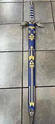 Legend of Zelda Skyward Master Sword Unsharpened Handmade metal 1 :1 50”fullsize