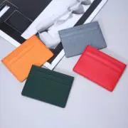 Slim Leather Credit Card ID Holder Wallet Ultra-thin Simple Coin Purse Pocket #